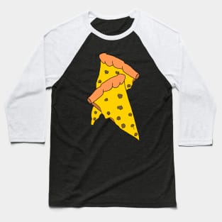 Sausage and Cheese Pizza Slices Baseball T-Shirt